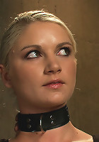 Tall Blonde Amateur Gets Fucked While Wearing Blackout Contact Lenses - She Can't See a Thing!!