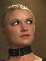 Tall Blonde Amateur Gets Fucked While Wearing Blackout Contact Lenses - She Can't See a Thing!!