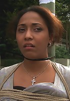 Hot Spanish Slut Bound, Humiliated, and Fucked