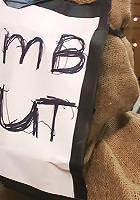 Adorable 19 year old is Bound and Ass Fucked in Public