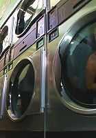Filthy Whore Fucked at the Laundromat