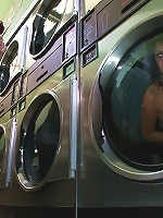 Filthy Whore Fucked at the Laundromat