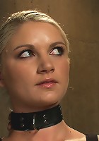 Tall Blonde Amateur Gets Fucked While Wearing Blackout Contact Lenses - She Can't See a Thing!!