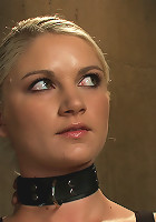 Tall Blonde Amateur Gets Fucked While Wearing Blackout Contact Lenses - She Can't See a Thing!!