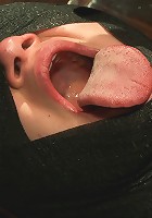 Tall Blonde Amateur Gets Fucked While Wearing Blackout Contact Lenses - She Can't See a Thing!!