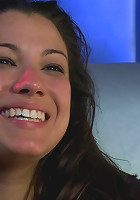 Busty Brunette Disgraced in Bar