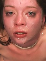 Adorable Jessi Palmer is Suspended by Just her Pigtails and Ankles and Fucked