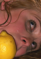 Tiny Blonde tied up and Ass Fucked in Public