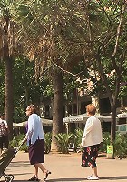 Spanish Hottie gets Throat Fucked on the StreetBound in front of a busy cafe!