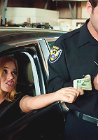 Bribing an Officer: Business Woman Arrested and Ass Fucked in Bondage!