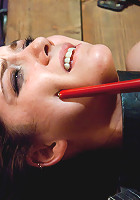 Backstage Bondage Slut: Sexy Slut used and fucked in bondage!