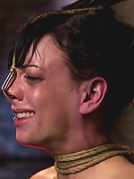 Young Rope Slut Gets a Full Day of Intense Bondage - Live