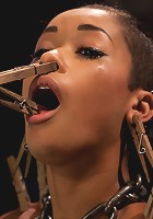 Skin Diamond Live ShowThe Final Test of Slave Training ash