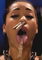 Skin Diamond Live ShowThe Final Test of Slave Training ash
