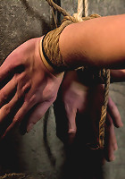 Young Rope Slut Gets a Full Day of Intense Bondage - Live