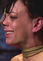 Young Rope Slut Gets a Full Day of Intense Bondage - Live