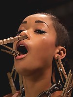 Skin Diamond Live ShowThe Final Test of Slave Training ash