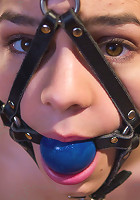 Adorable 19 year old has a tough first ever lesbian experience on WhippedAss.com!