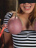 Big Tits Bound and Shocked