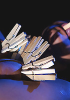 Mandy Bright and Asley in a hot lesbian domination