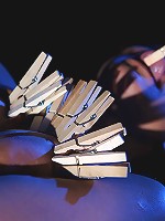 Mandy Bright and Asley in a hot lesbian domination