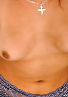 Beautiful Brianna is tied up, spread, and made to come.