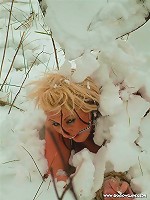 Buried in the snow