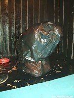 Messy food humiliation