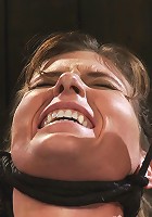 Ariel X takes on the double reverse zipperand FOUR Dommes