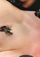 Bent backwards and made to cum over and over and over with no hope of escape.