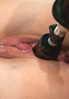 Angelica Saige20yr old co-ed trapped by only one bar brutally fucked by a machine!