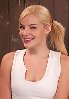 Ally Ann 19 year old, zippered, and made to cum until her brain melts!