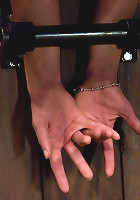 Ariel Natural red head, helpless and loving it.