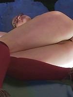 Shy little Ivy Mokhov fucks her own ass