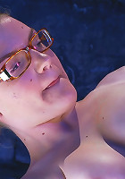 Shy little Ivy Mokhov fucks her own ass