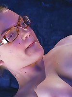 Shy little Ivy Mokhov fucks her own ass