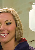 Anal Audition: Skylar sweats through a hot soapy enema