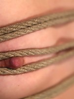 Sexy Lolita Haize totally helpless as cock is jammed down her throat Left on the floor to suffer