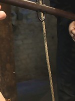 Super cute blond is tormented, cloths pins on her body are ripped off, made to cum over and over!!