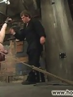 Former Romanian Gymnast puts her flexibility to the test as she is brutally bound on the floor.