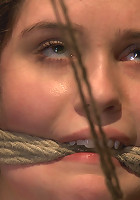 Charlotte submits to the bamboo...