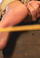 Skylar Price: Blond Bombshell Bamboo Bound