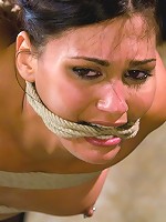 Jade Indica fucks her own ass in suspension!