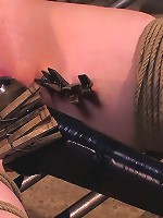 Hot Redheaded Prisoner Made to endure multiple orgasms