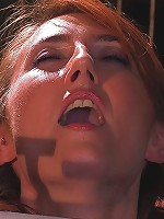 Hot Redheaded Prisoner Made to endure multiple orgasms