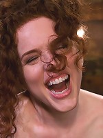 Hot Blooded Readhead Rita in for her first HT fucking!