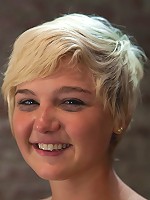 Cute little blond girl is mummified, vibrator stuck on her clit. Hung upside down to cum & cum.