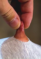 Extreme Predicament BondageHuge Nipples Tied to Toes, How Long Can the Abs Hold Out?