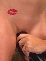 Southern Belle in her first hardcore bondage experienceAbused, made to cum, and wrist suspended.