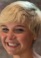 Hot blond's first time being made to squirt! Totally helpless, bound, & cumming so much it hurts